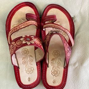 Genuine leather’s sandals from Mexico